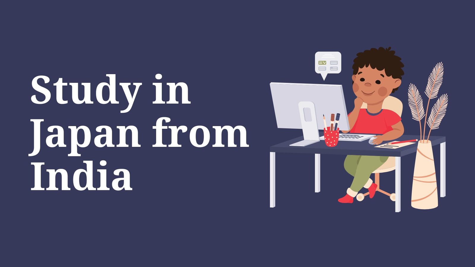 Study in Japan from India